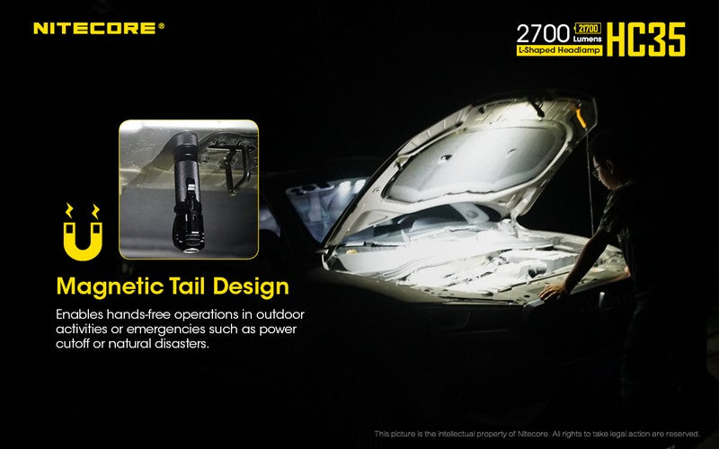 Lampe Frontale HC35 271012Lm NCHC35 NITECORE - 