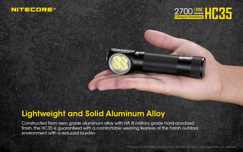Lampe Frontale HC35 271012Lm NCHC35 NITECORE - 