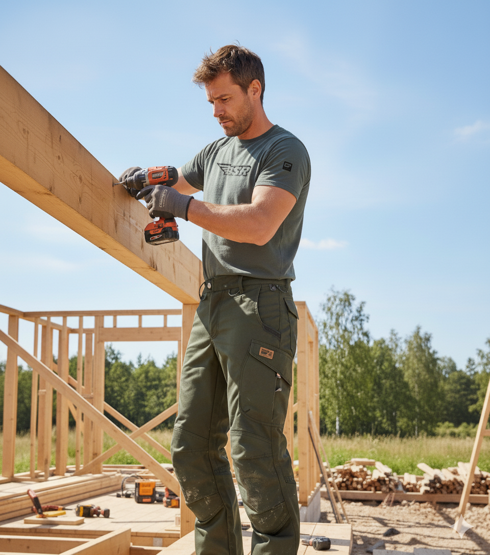 Pantalon technique Bosseur Harpoon Enduro