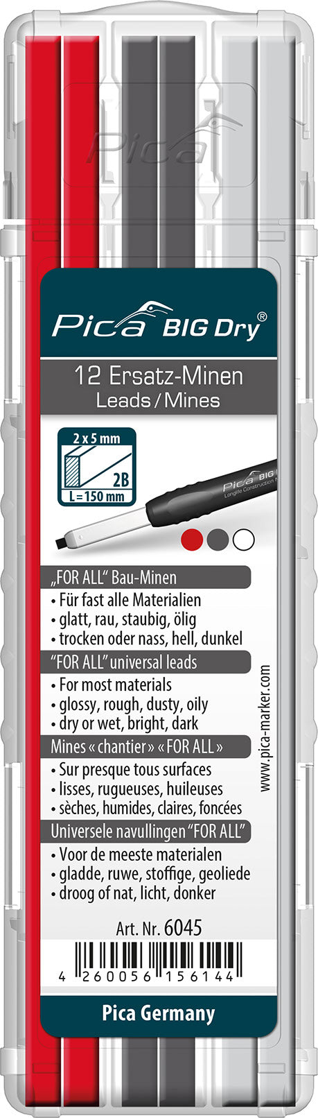 Mines de rechange PICA Big Dry marker 6030-6031-6032-6045 - 