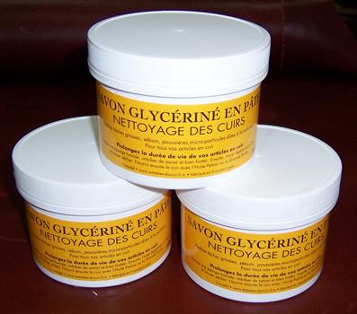 Savon glycériné en pâte Nettoyage des Cuirs 25ml - 