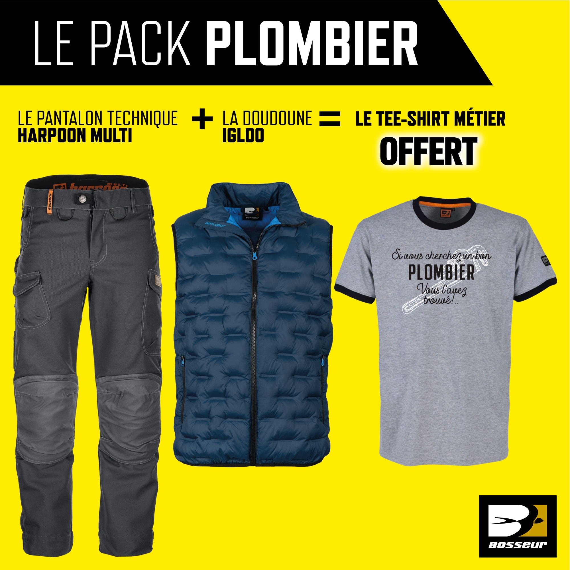 Le Pack Plombier Bosseur