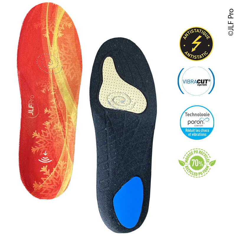 Semelles Safety Warm JLF Pro - 