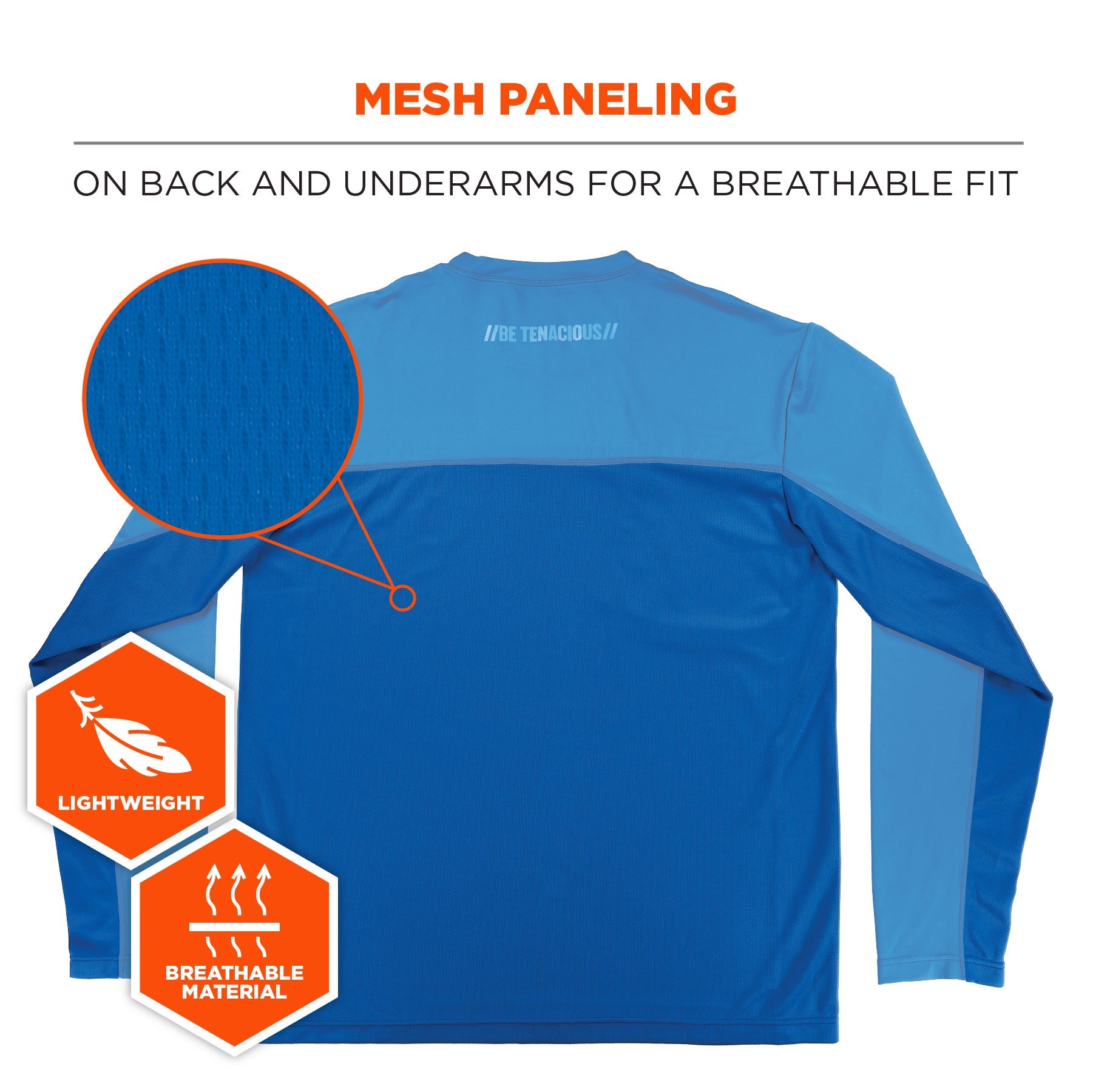 Tee-shirt rafraichissant manches longues protection UPF 50+ Chill-Its 6689 ERGODYNE - 
